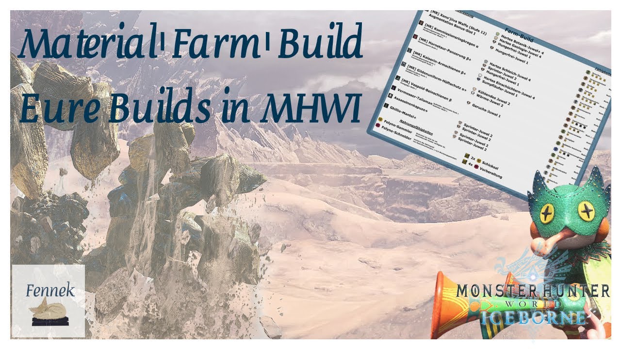 Farm-Build MHW Iceborne by Earthdragon | Mit diesem Build farmst du