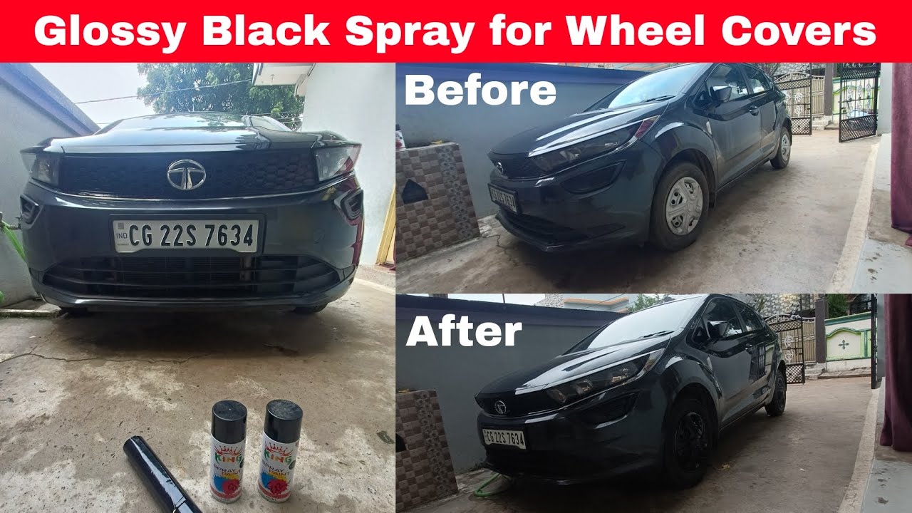 Tata Altroz Wheel Covers Painting at home 😍🔥|Cheapest Modification