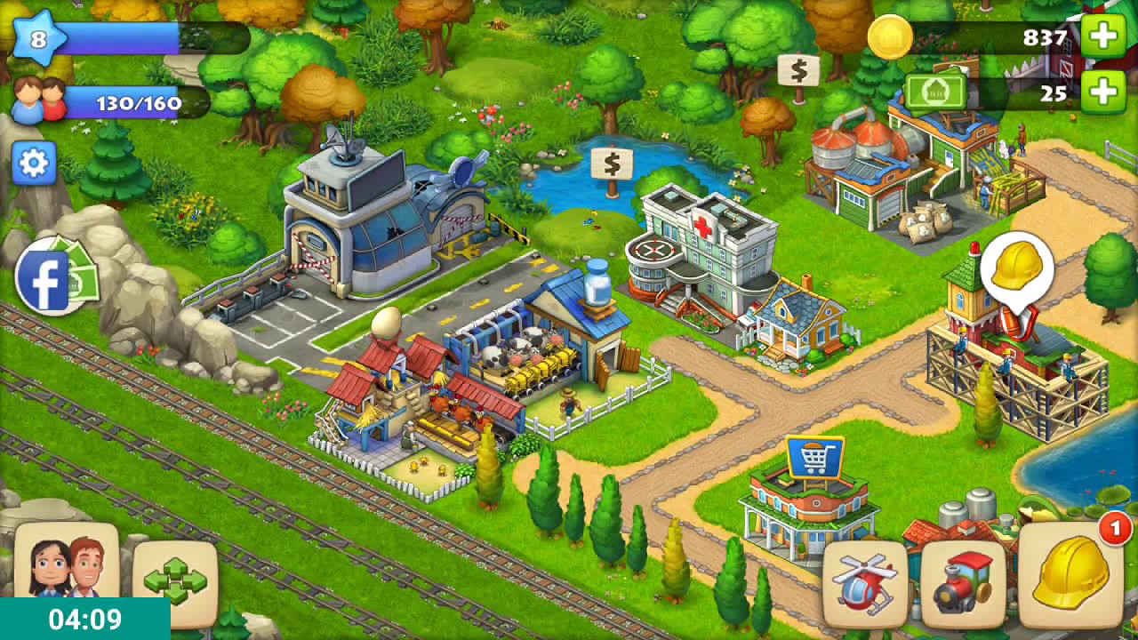 Игра township уровни