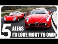 Top 5 Alfa Romeos I'd Love To Own