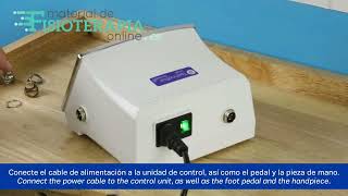 Micromotor Technoflux Tornado 230W Inducción 55000 Rpm - Material De Fisioterapia Online- Podología