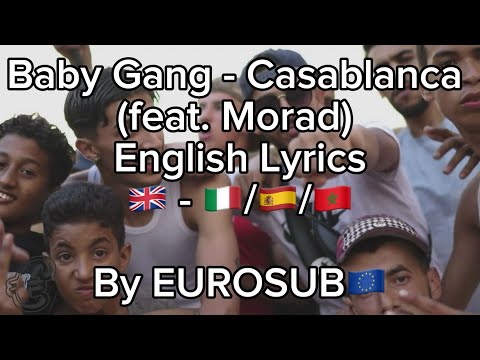 Baby Gang Casablanca Feat Morad English Lyics