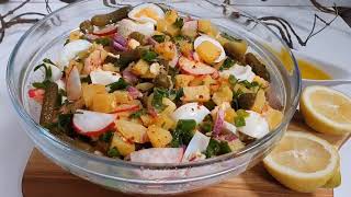 2 Cesit Değişik Patates Saltasi Tarifi Kartoffelsalat Ohne Mayonnaise Als Grillbeilage