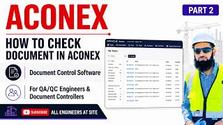 How to Check Documents in Aconex | Aconex Tutorial Part 02
