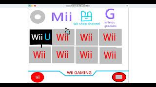 Wii menu 4.5 on scratch
