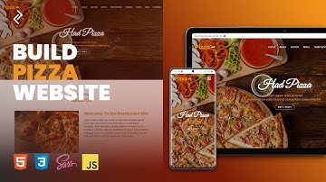 Create a Pizza Website Responsive (HTML, CSS, Java Script) #6