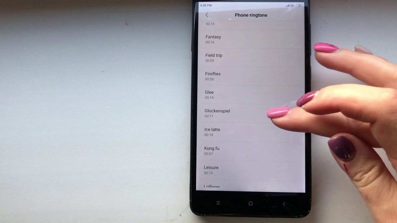 Xiaomi Redmi Note 4 Original Ringtone+Notifications
