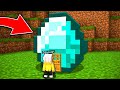 Ho COSTRUITO una CASA DENTRO UN DIAMANTE in MINECRAFT