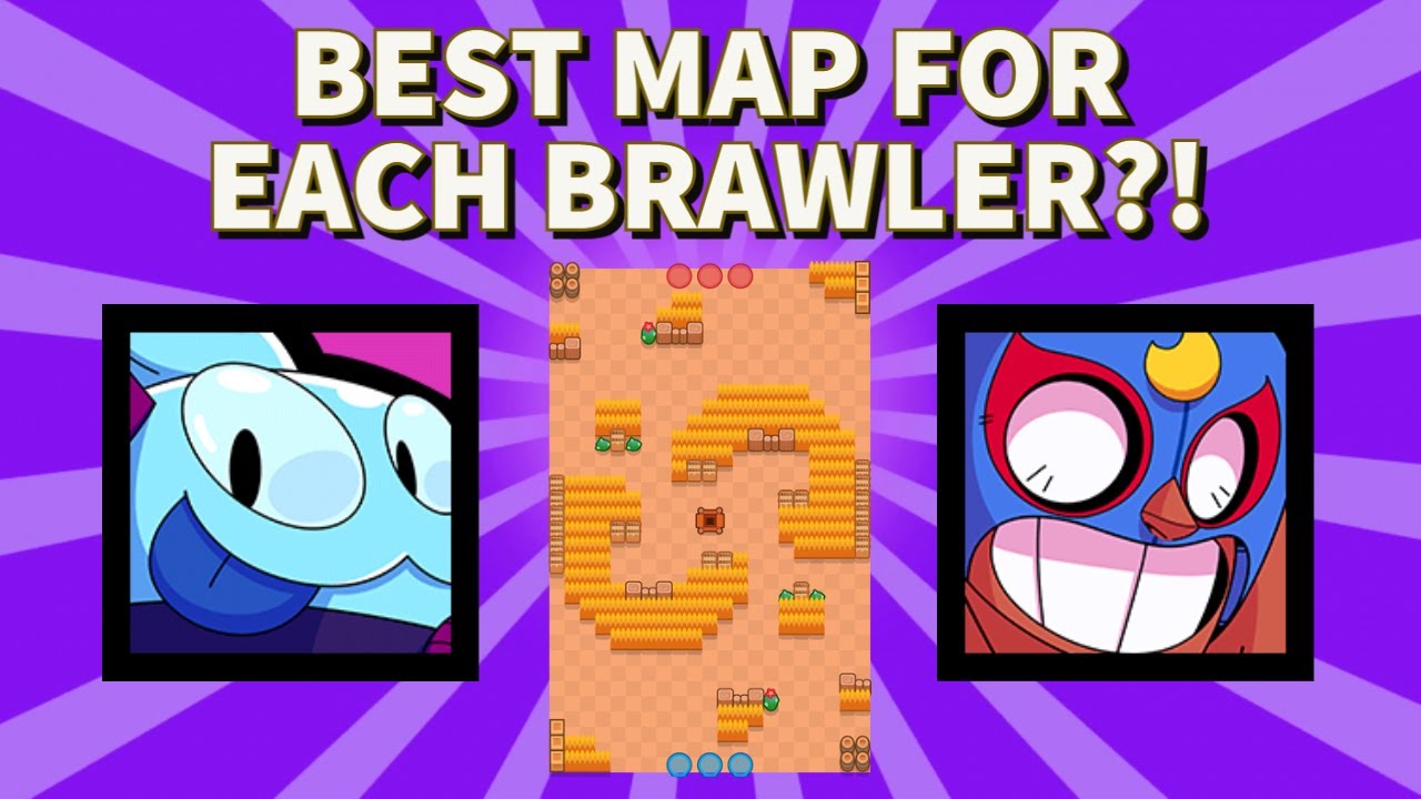 What is the BEST Gem Grab Map for EVERY Brawler?!