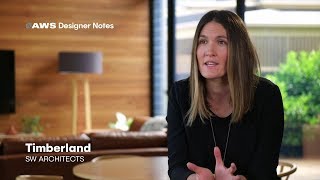 AWS Designer Notes - Timberland - SW Architects