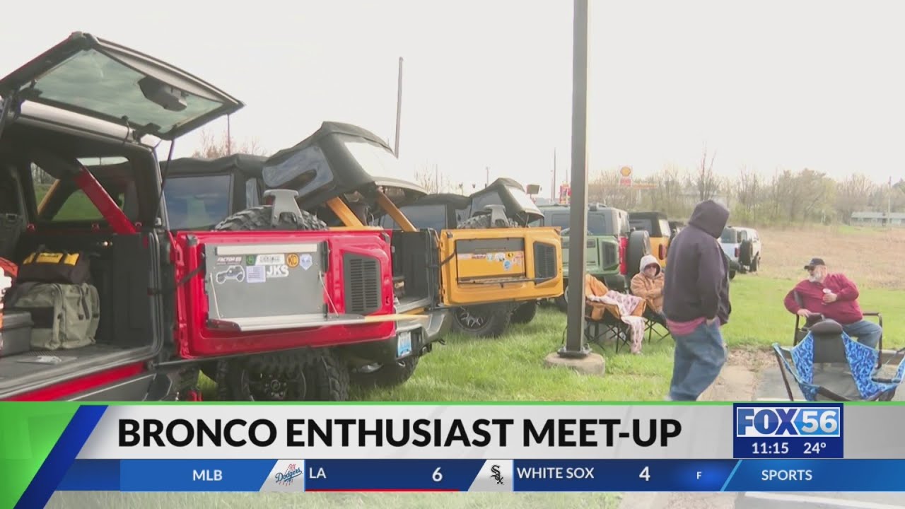 Bronco enthusiast meet-up takes place in Versailles