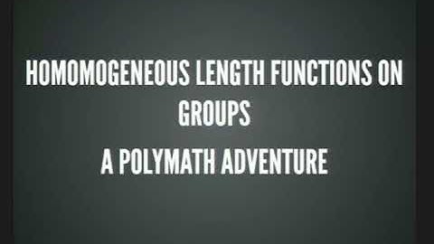 Day 5 - Automating Mathematics: PolyMath, Type Theory and Learning - Prof. Siddhartha Gadgil