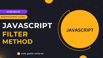 How to Use JavaScript Array filter() Method with Real-World Example 🚀 | Web Development Tutorial #90