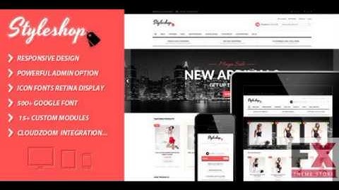 Preview Styleshop - Premium and Responsive Prestashop Them
