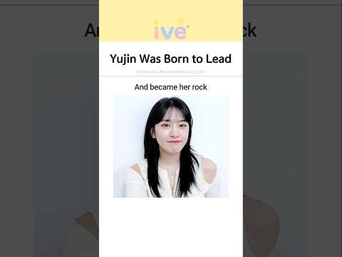 [ive] Yujin Was Born to Lead #kpop #shorts
