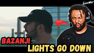 OH! HE NICE WITH IT! | Bazanji - Lights Go Down [REACTION]