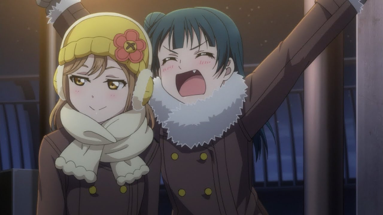 花丸ちゃんに恥ずかしい事を言われて照れる善子ちゃん【ラブライブ