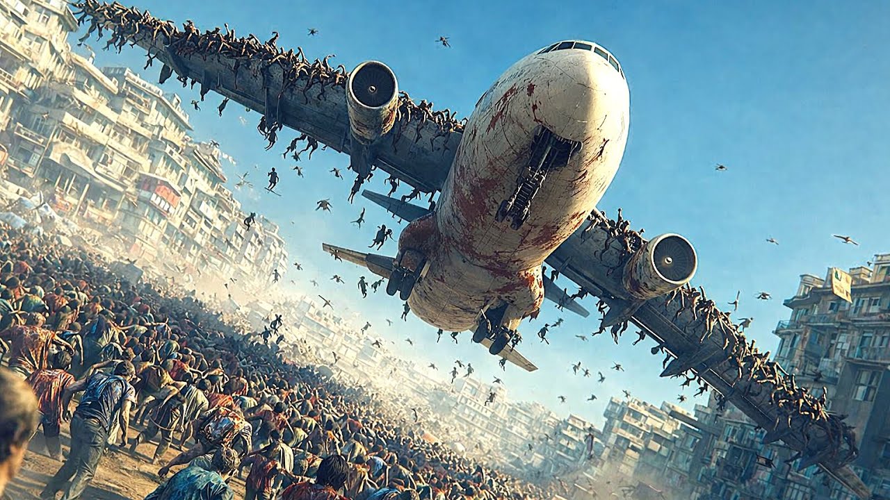 Jab Zombies Ne Udte Plane Par Hamla Kar Diya | Quarantine 2 Terminal Film/Movie Explained In Hindi