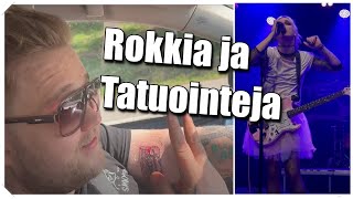 Tatuointeja ja livemusaa | Vlog