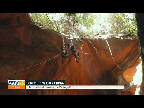 Belezas naturais de caverna encantam turistas em Pedregulho, SP