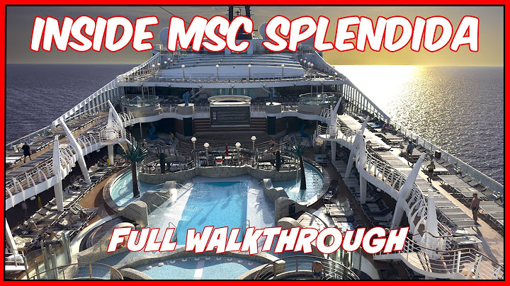 MSC Splendida COMPLETE Ship Tour 2025 | Every Deck, Cabin & Restaurant Revealed!