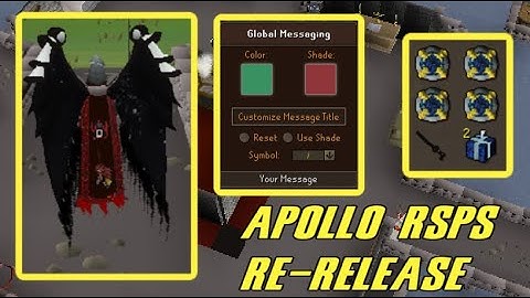 THIS CUSTOM RSPS IS BACK IN LESS THAN 24 HOURS?! : *INSANE* APOLLO RSPS RE-VAMP!! (HUGE GIVEAWAY)