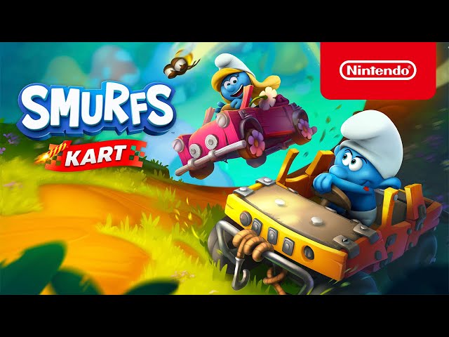 Análise: Smurfs Kart (Switch) é uma bela corrida pelo famoso universo dos  seres azuis, apesar das derrapadas - Nintendo Blast