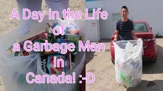 A day in the Life  of a Garbage Man in Canada