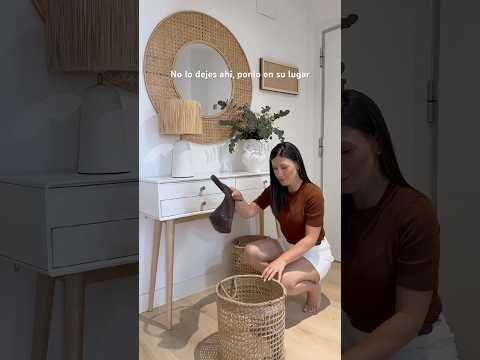 El orden empieza con un simple gesto😌 ¿tú qué haces? 👀 comparte con quien lo hace siempre. 🤭