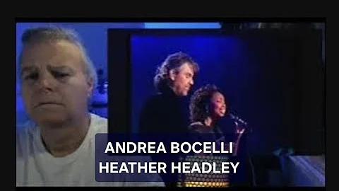 🇮🇹🇺🇲 Reacting to ANDREA BOCELLI & HEATHER HEADLEY - "The Prayer"