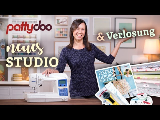 Das neue pattydoo Nähstudio | Verlosung als Dankeschön!