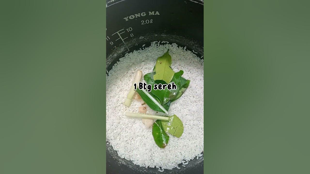 CUMA PAKE RICE COOKER BISA BIKIN RESEP NASI UDUK SIMPLE! WAJIB COBA