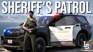 First Sheriff's Patrol with the New Update - LS Reality RP screenshot 5