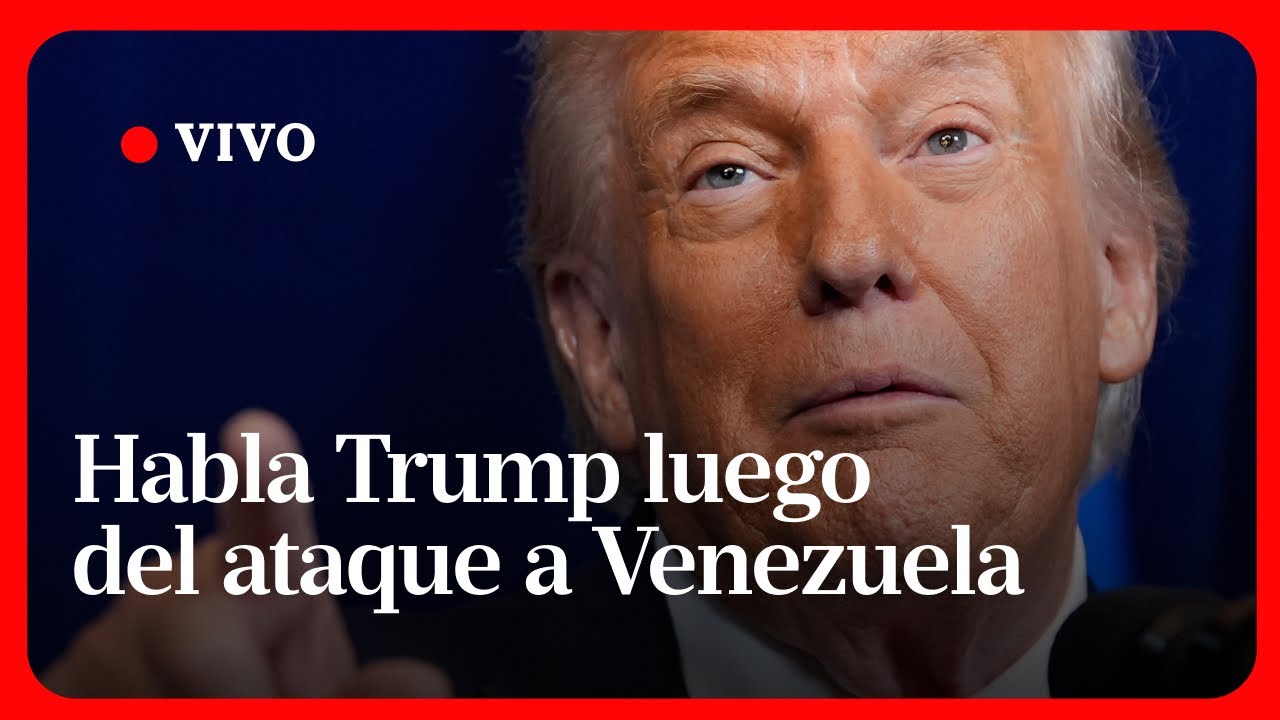 DISCURSO COMPLETO DE TRUMP EN ESPAÑOL: "EEUU va a dirigir Venezuela “hasta una transición apropiada”