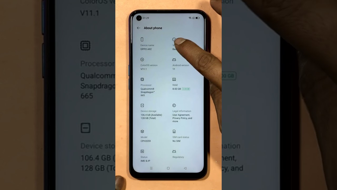how to activate developer options in oppo a92