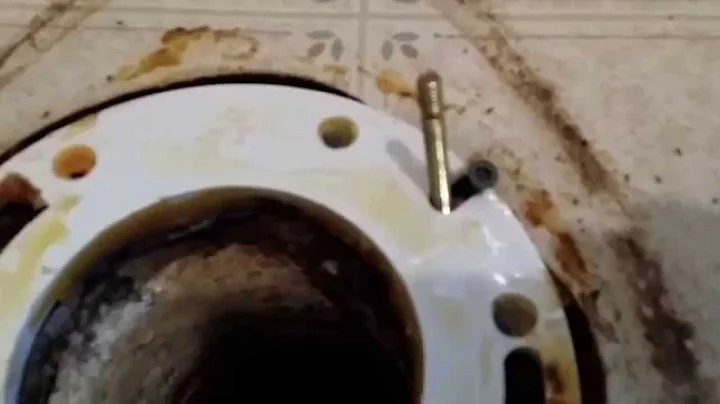 Toilet bolts that spin! How to stop them even if the toilet is already installed.