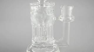 Lesiure Glass Pillar Incycler Rig at The Dab Lab.com