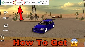 How To Get 500k Coins😱- Car Parking Multiplayer