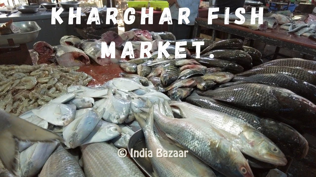 Kharghar Fish Market. Sec 20 Machhi Market Kharghar. Navi Mumbai