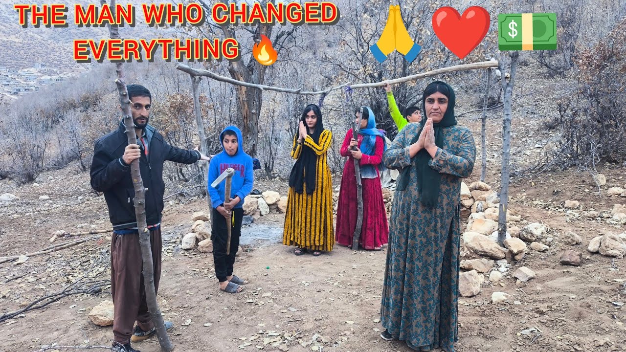 🌲🪵 Wooden Giants: A Kind Man Helped Shaukat and His Family Build a Cabin 🏡❤️✨