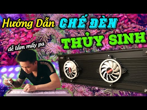 cách làm đèn led cho hồ thủy sinh