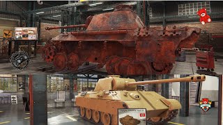 Tank Mechanic simulator Find & Restore Panzer V Panther Ausf A