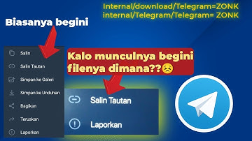 Cara Jitu!!! simpan file hasil download dari Telegram agar muncul di galeri