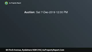 9A Finch Avenue, Rydalmere Nsw 2116 Aupropertyreport