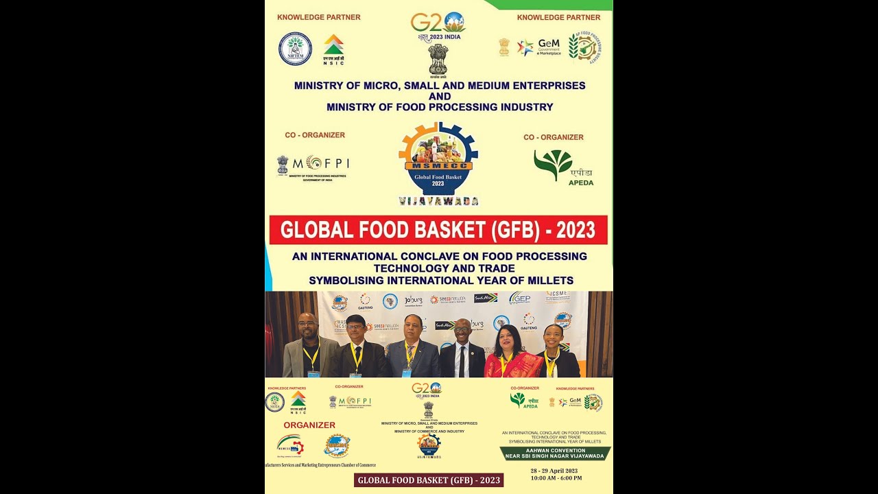 V5 GLOBAL FOOD BASKET (GFB)-2023, AN INTERNATIONAL CONCLAVE ON FOOD PROCESSING TECHNOLOGY & TRADE