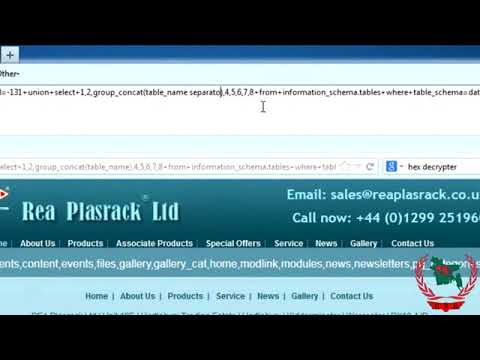 SQL Injection Tutorial Union Based Live Hacking   YouTube