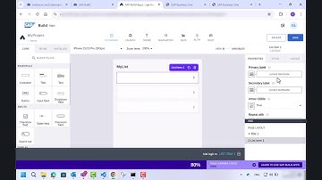Creating and Deploying an SAP Build App in SAP Business One, Web Client