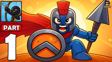 Stick War Legacy Gameplay Walkthrough Part 1 - Stickman Battle (Android,iOS)