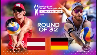 Plavins/Fokerots vs. Ehlers/Wickler - Beach World Championships 2025 | Highlights | Round of 32