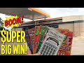 😱 My LUCKY DAY 🍀 Super BIG WIN!! Road Trip + Pizza with Fixin To Scratch